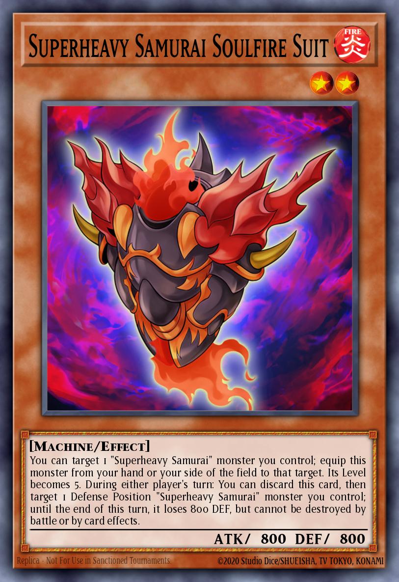 Superheavy Samurai Soulfire Suit